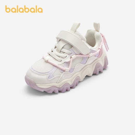 巴拉巴拉童鞋儿童运动鞋女童网布鞋春秋新款鞋子老爹鞋防滑潮 商品图0