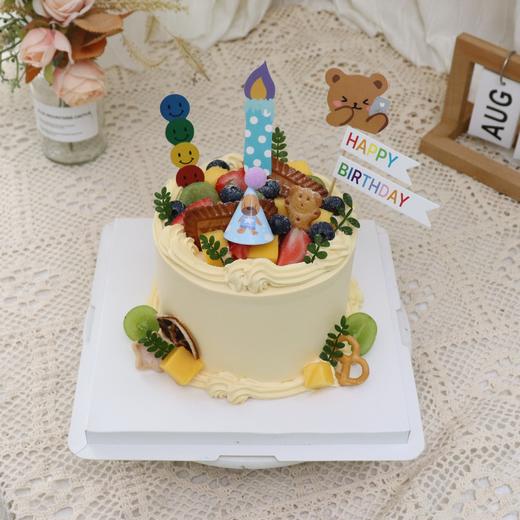 小熊简约水果蛋糕 商品图3