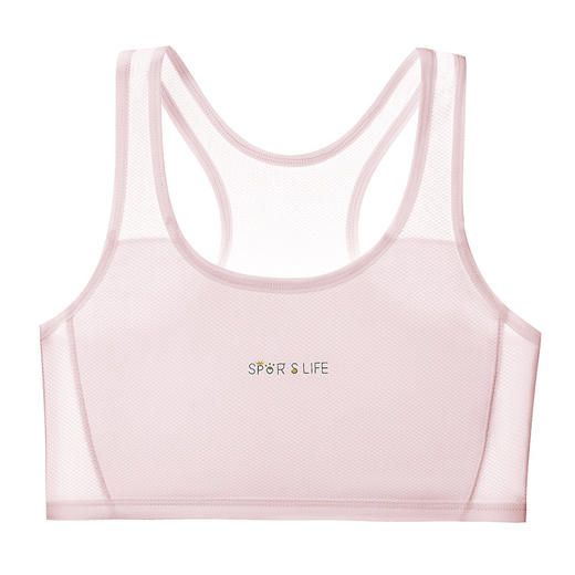 【超值49.9到手3件！】一阶段发育期运动内衣 女学生跑步防震工字背心 大童少女青春期文胸 透气网眼 妥妥杯薄而不凸点-QQ 商品图7