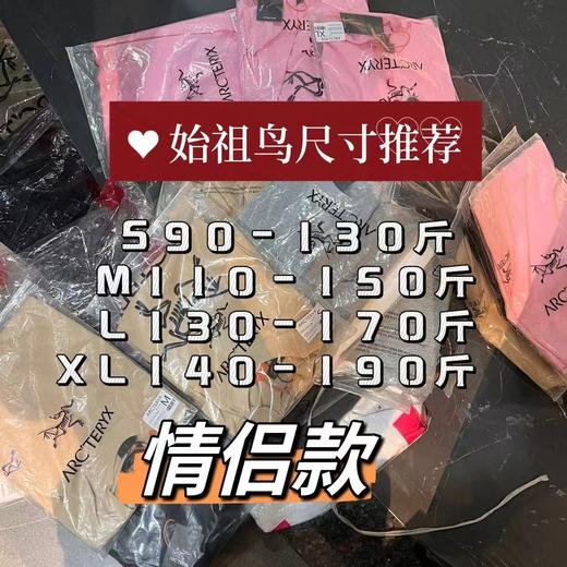 始祖鸟字母印花logo圆领短袖 商品图10