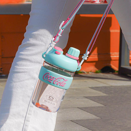 格沵GE-CK24SS-S70-3 可口可乐联名款云朵随行杯（蜜蓝）- 商品图2