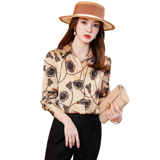 BS7223长袖衬衫职业修身大码正式装 商品图3