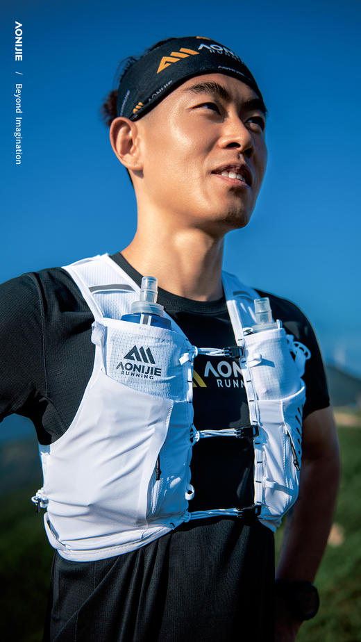 1**奥尼捷越野轻便路跑背包男冠军同款10L水袋包专业跑步补给背包女C9116(前胸位置卡扣两种随机发出///部分3天左右发货）） 商品图11