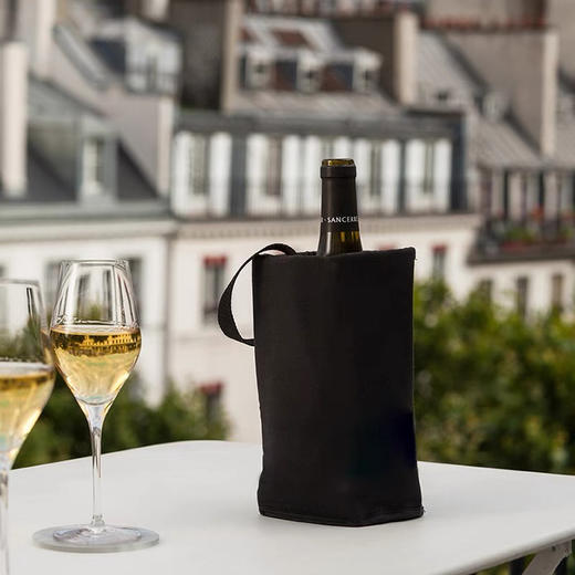 法国L'Atelier du Vin 便携折叠冰酒袋 红酒葡萄酒快速降温手提袋 商品图0