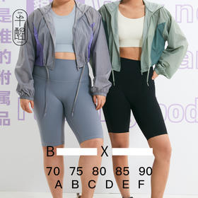 半醒五分裤女紧身薄款高腰收腹提臀瑜伽裤打底裤外穿无痕运动短裤