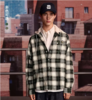 【大都会】AARON CHANG联名 TeenieWeenie小熊男装格纹衬衫2024秋季新款 商品缩略图0