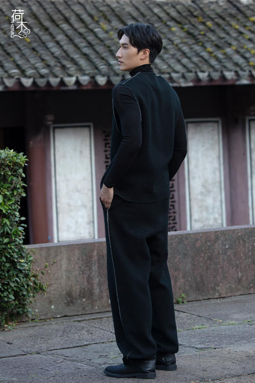 荷木HEMU丨[MEN]苍云·马甲 商品图2