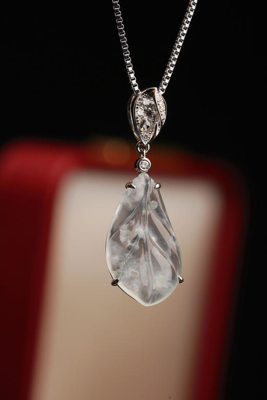 一枚特别值得的翡翠叶子 商品图13