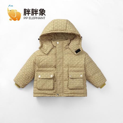 【轻暖百类 印花羽纯服】冬季新款男女童装 儿童中小大童装 加厚保暖羽绒服 连帽长袖外套-QQ 商品图5