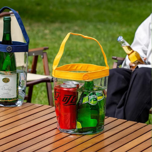 法国L'Atelier du Vin进口折叠冰桶装冰块存放桶红酒啤酒冰镇酒袋 商品图4