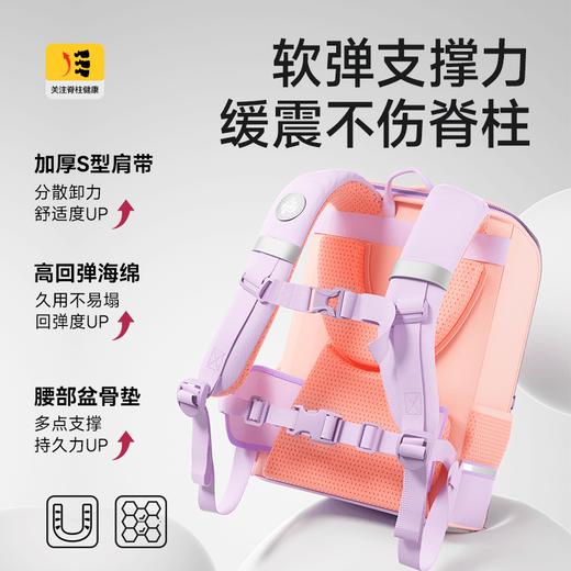 【1-3年级】GERM格沵小马宝莉追光轻盈减负书包 商品图3