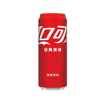 可口可乐（Coca-Cola）碳酸汽水 摩登罐饮料  330ml*12罐 整箱装 商品图1