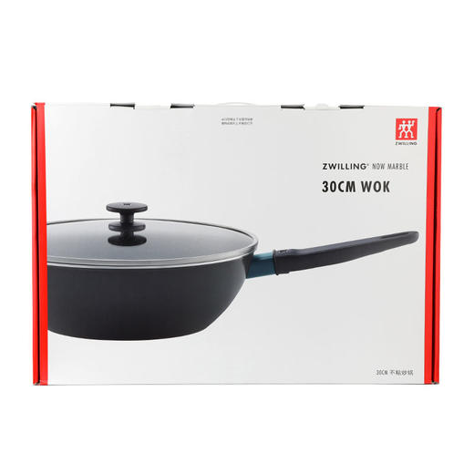 双立人 ZW-NS105 ZWILLING Now Marble 30cm 不粘炒锅附中式硅胶铲 商品图9