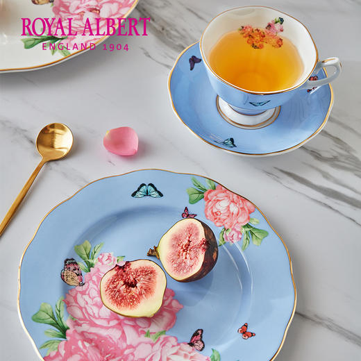 Royal Albert 杯碟盘三件套装 米兰达可儿友谊系列 皇家阿尔伯特米兰达联名骨瓷咖啡杯碟茶杯三件套礼盒 商品图3
