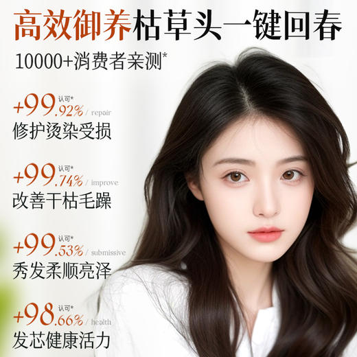 【⚡抢！79元任选2件】儒意柔顺沁润护发素300g 多肽角蛋白护发素修护改善干枯毛躁官方正品女柔顺顺滑发膜|儒意官方旗舰店 商品图2