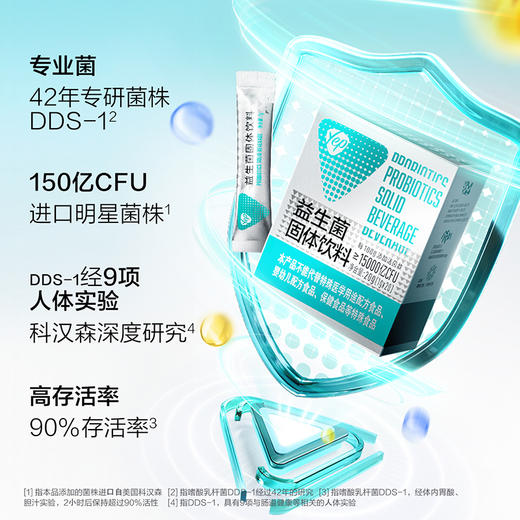 汤臣倍健Yep小绿盾成人益生菌固体饮20袋/盒 商品图1