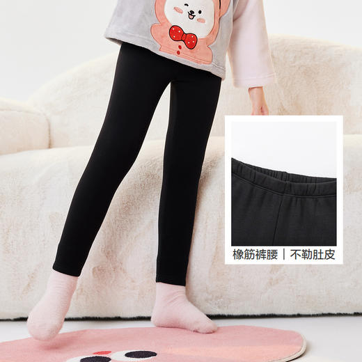 巴拉巴拉女童保暖裤冬季加绒儿童长裤子打底内穿外出宝宝大童亲肤★ 商品图3