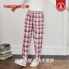 Threegun三枪 【彩格绒布】女士家居长裤睡裤-61346B011 商品缩略图5