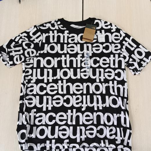 瑕疵THE NORTH FACE/北面 男士夏季印花渐变色圆领短袖T恤 商品图0