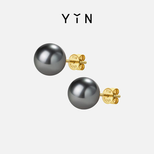 「莹」系列 大溪地珍珠耳钉 商品图0