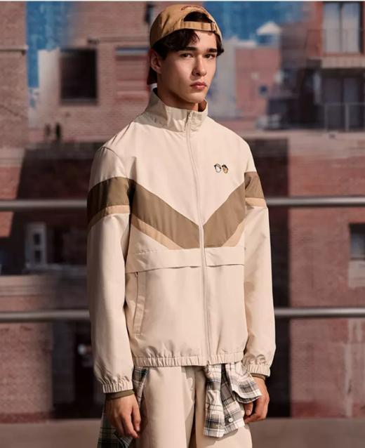 【大都会】AARON CHANG联名 TeenieWeenie小熊男装撞色外套2024秋季新款 商品图1