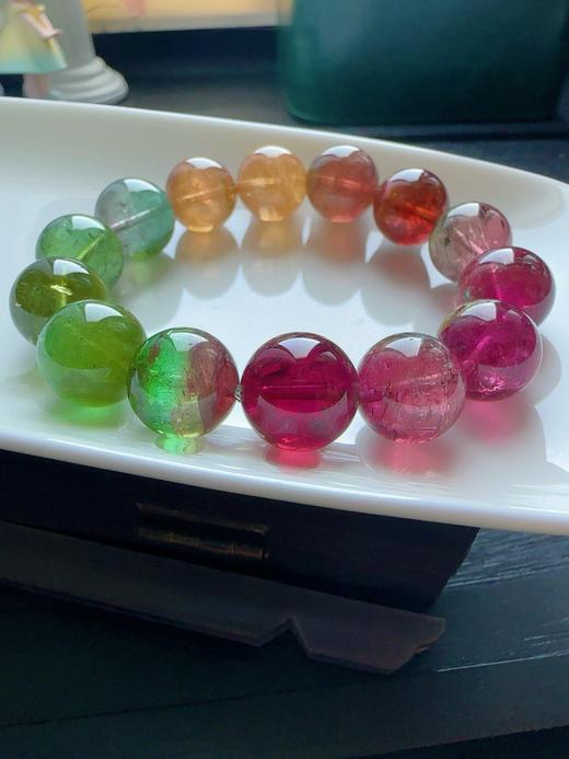 59g 13.8mm 碧玺手链 商品图1