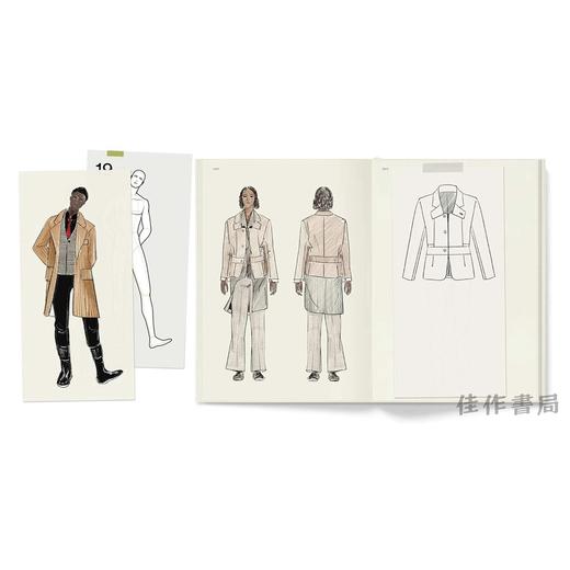 Fashionary Menswear Memopad / 时尚男装备忘录 商品图3