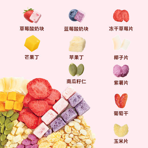 【麦麦SY】每日酸奶水果麦片400g/元气早餐 商品图4