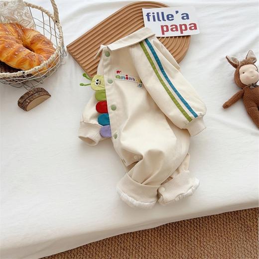 【卡通超萌可爱男宝宝哈衣】婴儿衣服秋装连体衣宝宝爬服春秋装外出服 商品图1