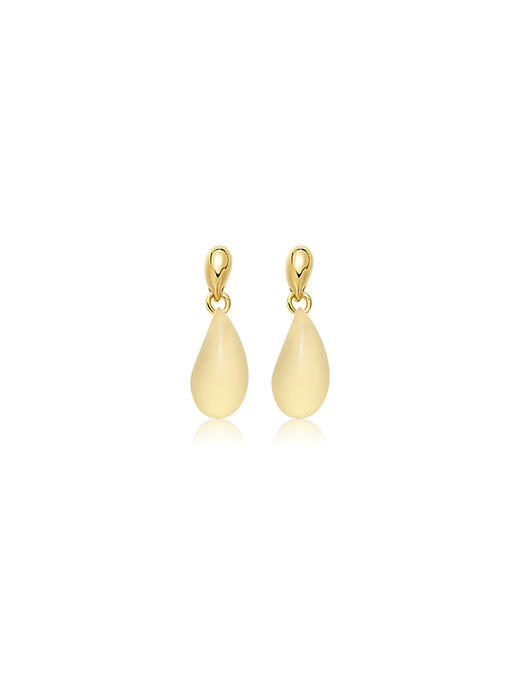 Oflye潮流饰品   法式复古水滴玉髓吊坠S925纯银耳环女高级感小众耳钉简约气质耳饰 商品图4