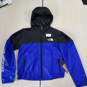 瑕疵THE NORTH FACE/北面 童装LOGO印花拉链拉链连帽夹克外套