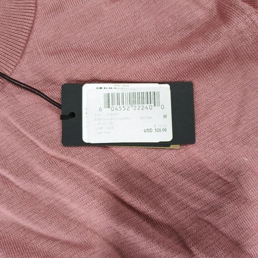 瑕疵HUGO BOSS/胡戈波士 男士黑标罗纹圆领休闲套头短袖针织衫T恤 商品图5