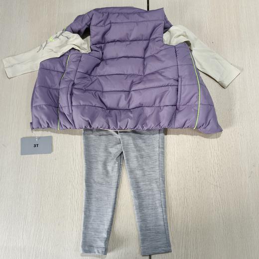 瑕疵Puma/彪马 儿童秋冬新款运动休闲立领保暖马甲三件套 商品图1