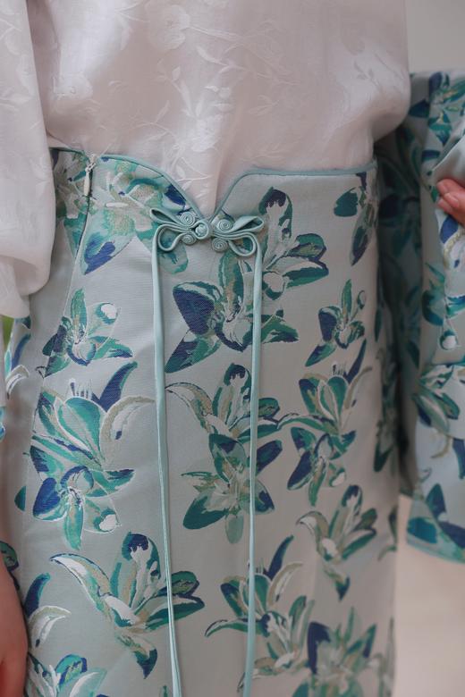 立体花瓣中式马甲 商品图3