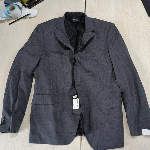 瑕疵意大利面料 HUGO BOSS/胡戈波士 男士新剪羊毛修身商务西装外套 商品图0