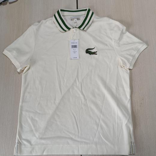 瑕疵Lacoste/法国鳄鱼 男士夏季珠地棉修身版刺绣标短袖POLO衫PH2086 商品图2