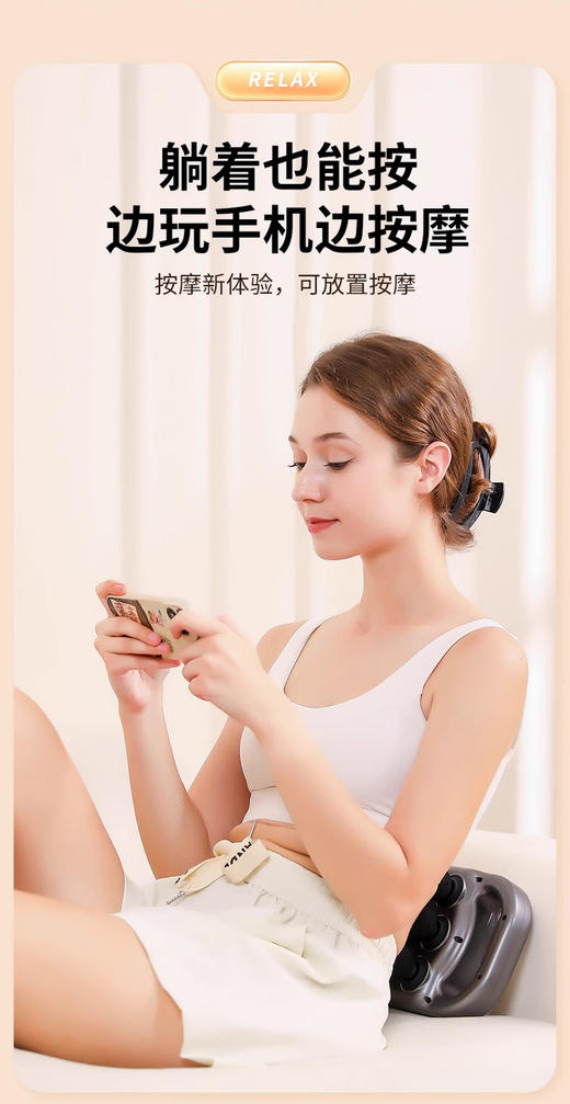 【Auraro六头筋膜枪】深度放松 🌸 哪里酸痛打哪里🔘运动健身一定要有它 ✔ 放松肌肉群，瓦解乳酸堆积，深度放松解乏 商品图1