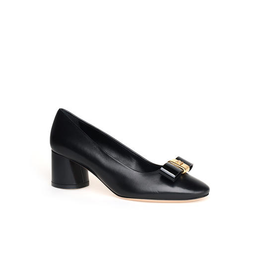 豪麟名鞋CASADEI女鞋皮鞋羊皮革C742606P黑色 商品图0