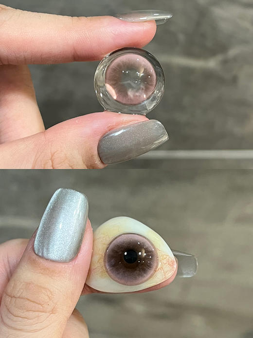 HUOHUOCON 爱心蜜语 半年抛 两片 14.5mm 参考着色 13.9mm 基弧 8.6 含水 38% 新锐国货 商品图4