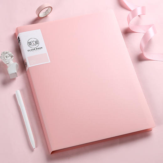 【莫兰迪A4资料册】插页文件夹透明内页塑料pp试卷乐谱夹，透明内页设计，让你的试卷、乐谱、文献有序而清晰地呈现。ry 商品图7