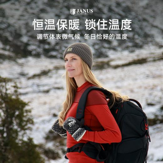 【2024新品】JANUS 设计系列 成人羊毛拼接秋衣/秋裤 商品图1