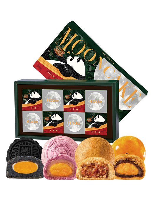 Hibake中秋月饼 草堂沐月礼盒装【福利品】 商品图0