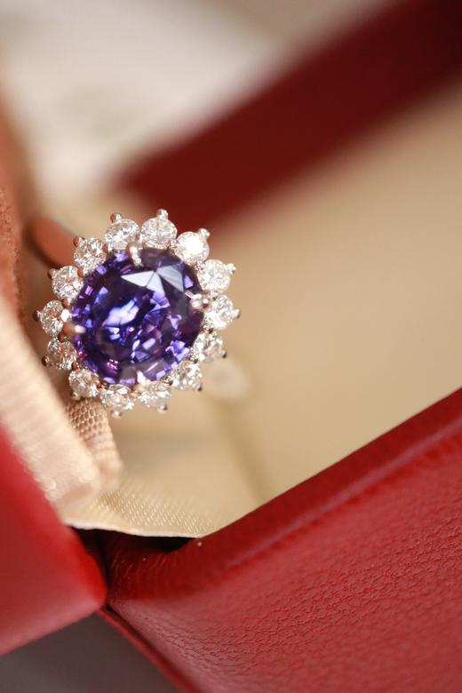 2.01ct 蓝宝石戒指 商品图2