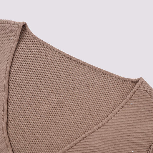 复古华丽感套头针织毛衫上衣修身女MS85SW063X60 商品图2