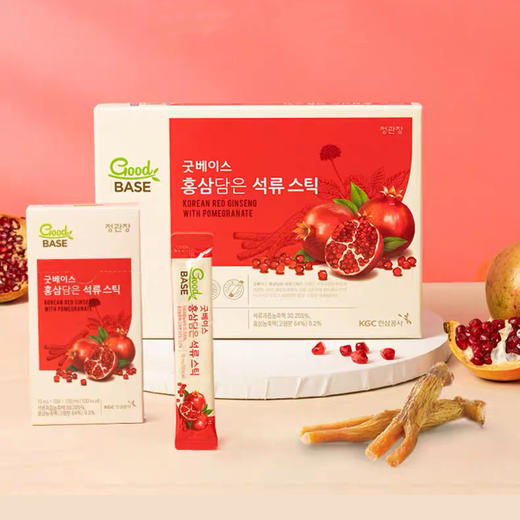 韩国 正官庄 6年根红参高丽参浓缩石榴液 30条/盒 商品图0