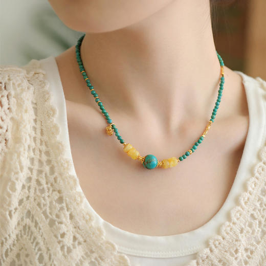 梦华江南国风项链，优选天然材质，混搭古今融合【G】 商品图0