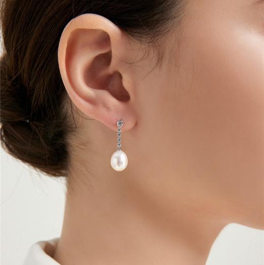 Pearl moments 莱后同款经典珍珠耳环LETIZIA EARINGS【该商品不支持用券】 商品图3