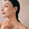 『花团锦簇』玫瑰花造型淡水珍珠耳钉 商品缩略图1