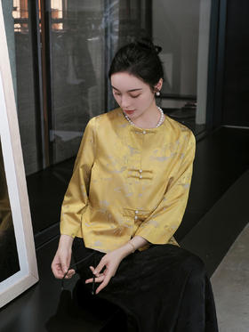 盛唐婧 |千山万水圆领外套