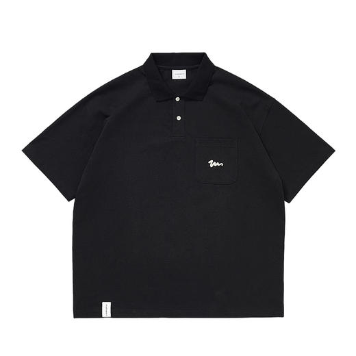 714street潮牌休闲polo衫男夏季新款体恤上衣男士日系翻领短袖T恤 商品图4